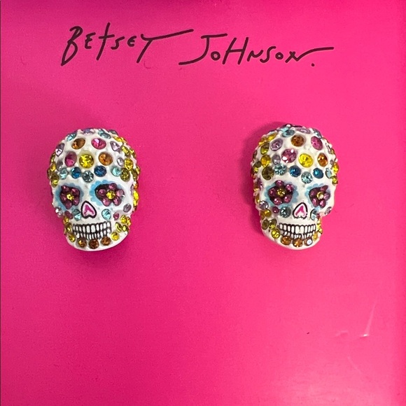 Betsey Johnson | Sugar Skull Earrings - Picture 3 of 8